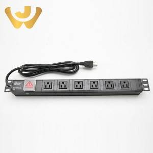 Factory Price Embedded Slim Network Wall Rack - America type – Wosai Network