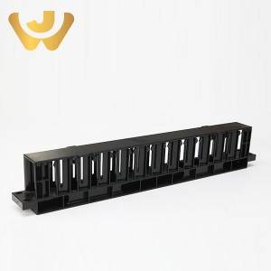 Big discounting Countertop Display Rack - 12 hole metal cable management – Wosai Network