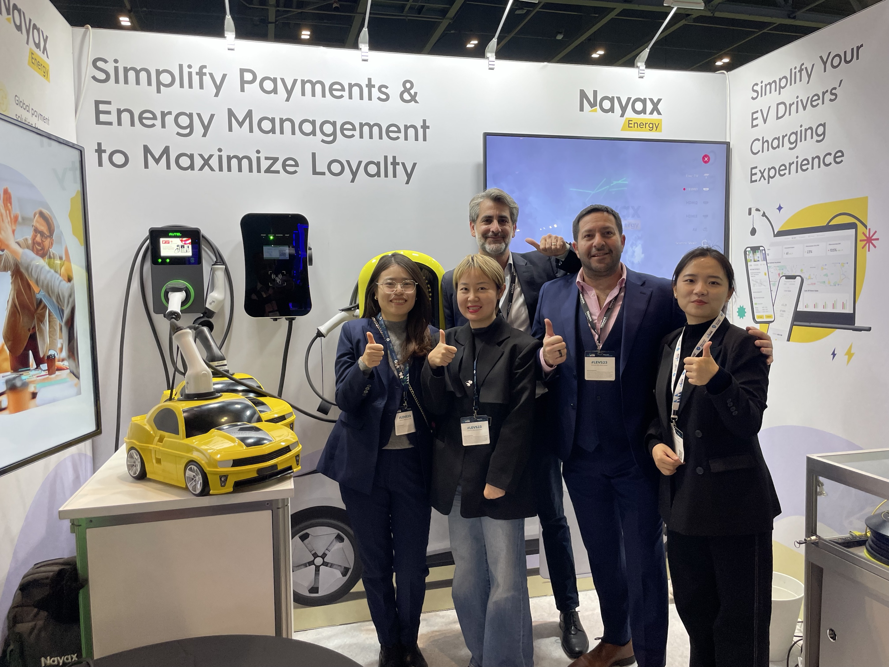 Nayax and Injet New Energy Illuminate London EV Show with Cutting-Edge Charging Solutions
