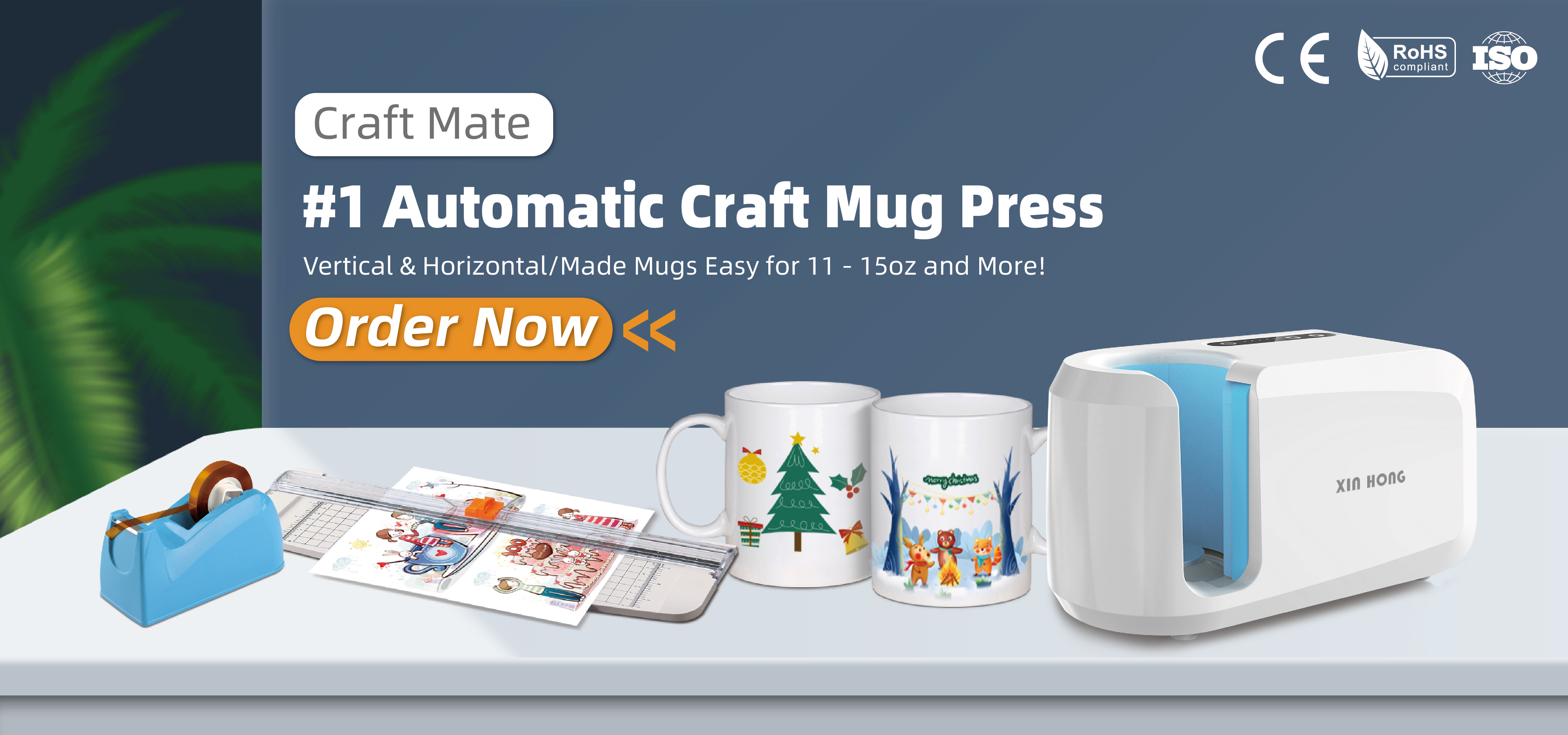 Simplify Your Mug Printing with the Automatic Craft One Touch Mug Press