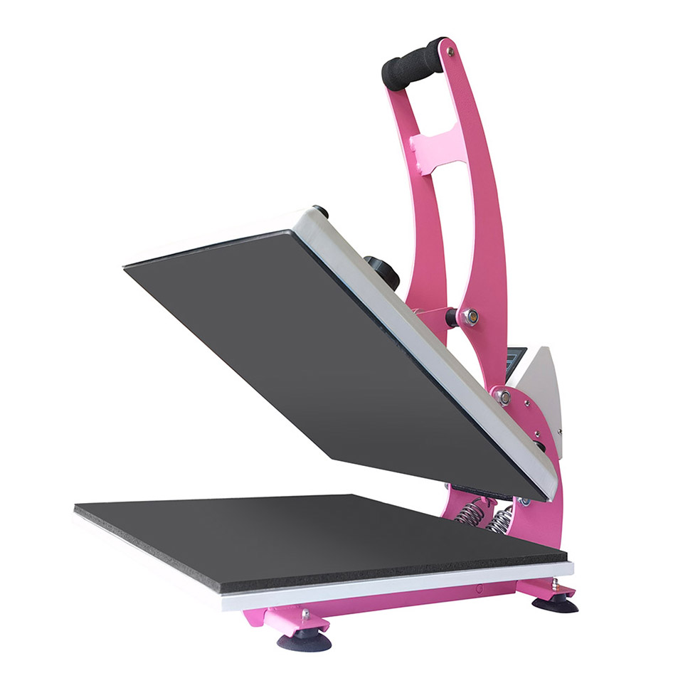 Wholesale 15″ x 15″ Craft Heat Press Transfer Printing Machine – Pink  Manufacturer and Supplier