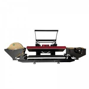 25x100cm Semi Auto open Sublimation Lanyard Heat Press Printing Machine