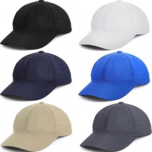 Quick Dry Baseball Hat Mesh Sports Hat Workout Tennis Hat for Men Women Adults Kids Outdoor Sports