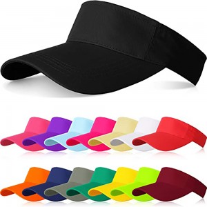 Sport Wear Athletic Sun Visor Caps Adjustable Sun Protection Visors