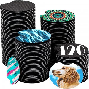 Sublimation Car Coasters Blanks, 2.75inch Blank Coaster Sublimation for DIY Crafts