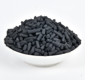 Environmental coal based columnar activated carbon for solvent recovery