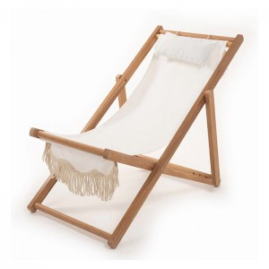 Hot sale Solid Wood Beer Table - Wooden Sunbed Folding Travel Vacation Chair  XH-X120 – Xuanheng