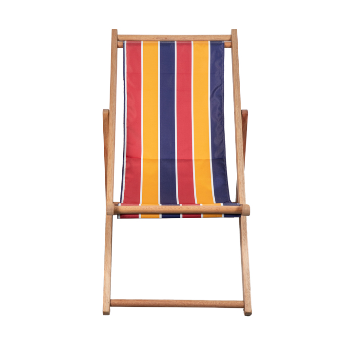 Outdoor Wooden Beach Sling Chair XH-X006