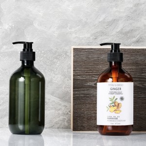 Wholesale Airless Pump Bottles -
 wholesale cosmetic brown 300ml 500ml empty pet plastic bottle for shampoo bottle – Xumin