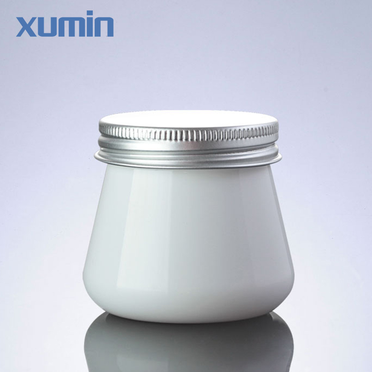 Lowest Price for Small Plastic Jars - World manufacturers wide mouth white 80g plastic pet jar – Xumin