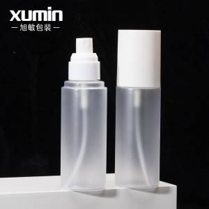wholesale frosted plastic spray bottles 100ml pet bottle for cosmetic packaging