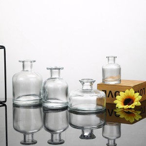 Ordinary Discount Fragrance Diffuser Bottle -
 wholesale supplies natural home fragrance decorative glass bottles reed diffuser with natural stick – Linearnuo