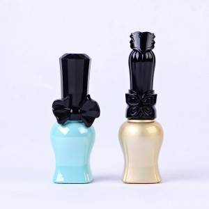 Professional ChinaCosmetic Bottle - 12ml 13ml vase shape UV gel custom empty nail polish glass bottle – Linearnuo
