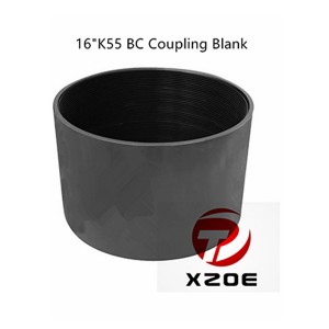 APLICACIÓ BLOC DE COUPLING PIPE API 5CT 16 ″ K55 BC BLANC COUPLING