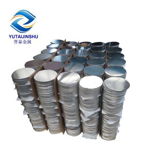 Cheap PriceList for 1060 Aluminum Plate - China cookware 5052 Aluminum discs disks circle – Yutai