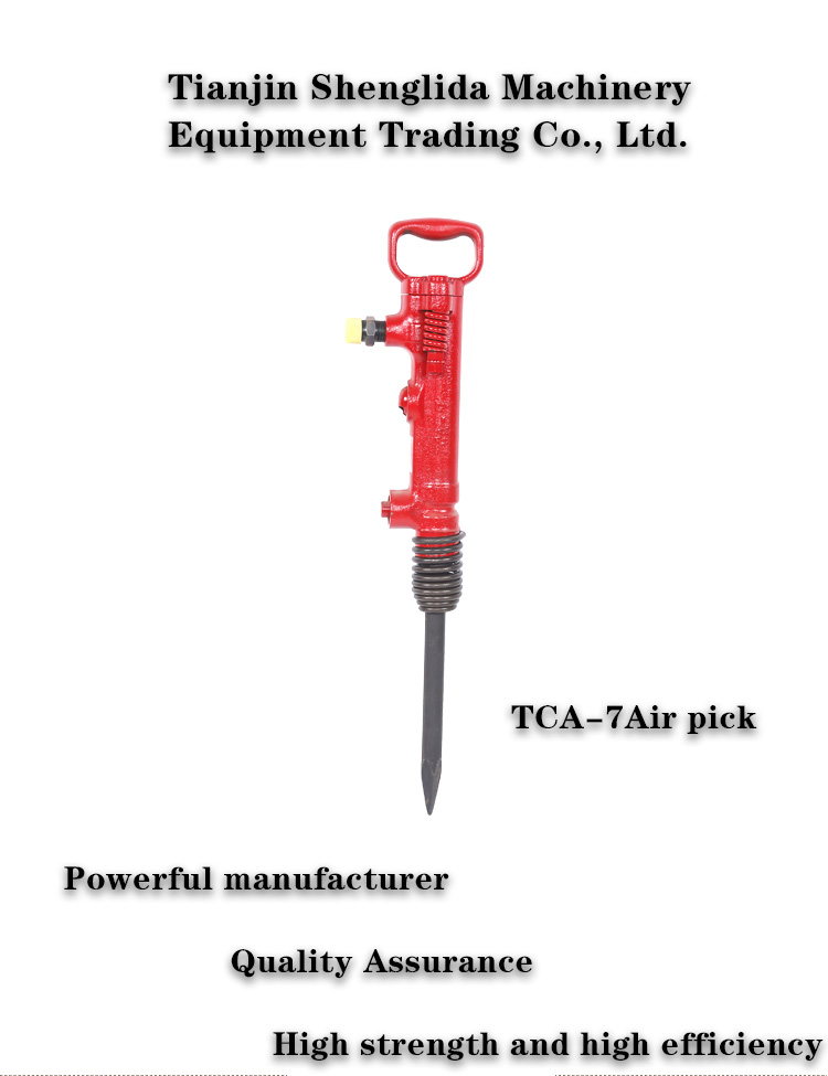 High strength TCA-7 Air pick for concrete and rock crushing work