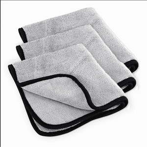 New Delivery for Large Microfiber Towel For Cars - 400GSM-Silk-Edge-White-Fabric-Car-Wash – YiCheYuCheng