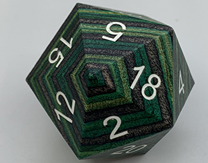 Dungeon and dragon dice set