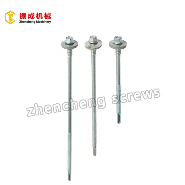 Factory For No Finished Self Drilling Screw - Hex Washer Head Self Tapping And Self Drilling Screw 1 – Zhencheng Machinery