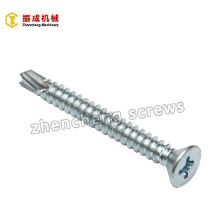 Philip Flat Head Self Tapping And Self Drilling Screw 6