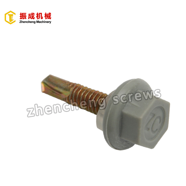 Factory wholesale Hex Head Screws M17 -  Nylon Hex Washer Head Screw 1 – Zhencheng Machinery