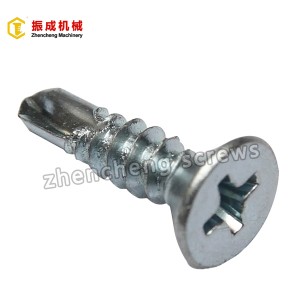 Philip Flat Head Self Tapping And Self Drilling Screw 3