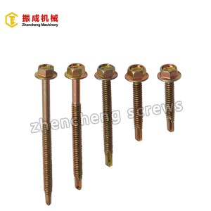 Hex Flange Head Self Tapping And Self Drilling Screw 4