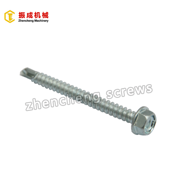 OEM Manufacturer Glass Fastening Screws - Hex Washer Head Self Tapping And Self Drilling Screw 3 – Zhencheng Machinery