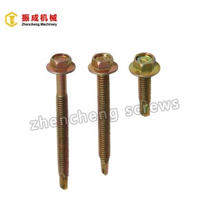 Hex Flange Head Self Tapping And Self Drilling Screw 2