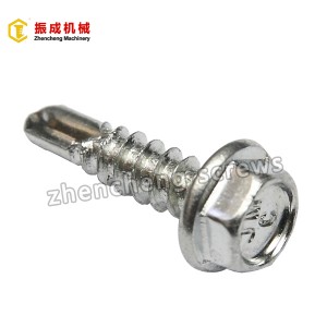 Hex Washer Head Self Tapping And Self Drilling Screw 7