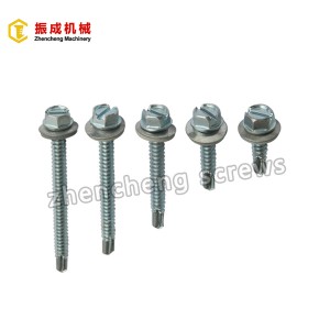 slotted hex head self drilling screw