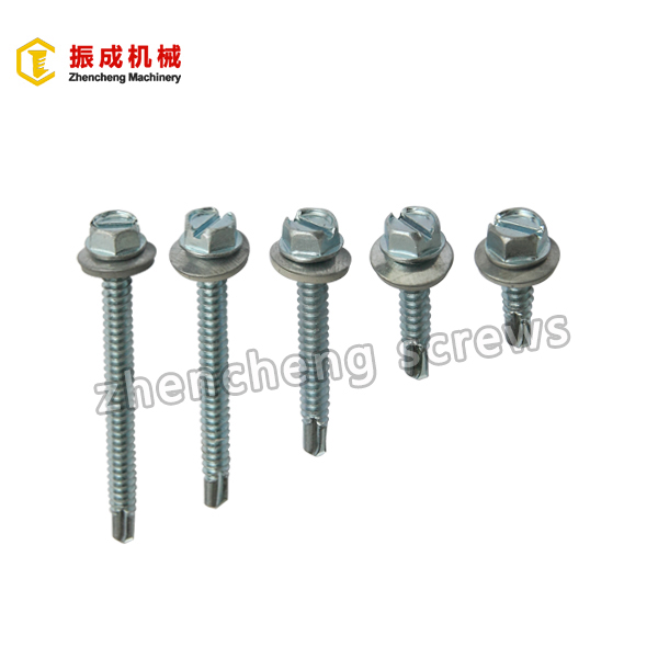 Factory selling Decorative Head Screw - slotted hex head self drilling screw – Zhencheng Machinery