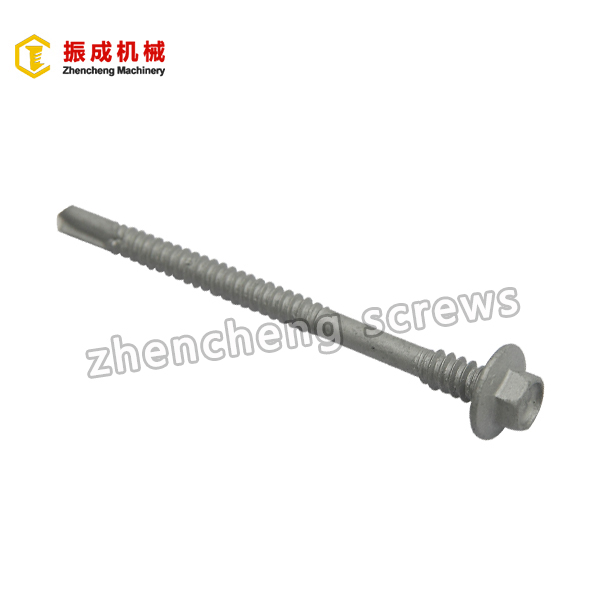 China OEM M6 Flat Head Screw - Hex Flange Head Self Tapping And Self Drilling Screw – Zhencheng Machinery