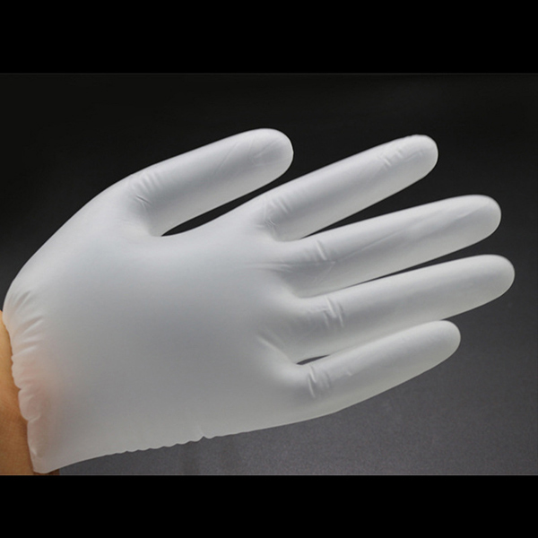 Disposable medical PVC gloves (natural color) Featured Image