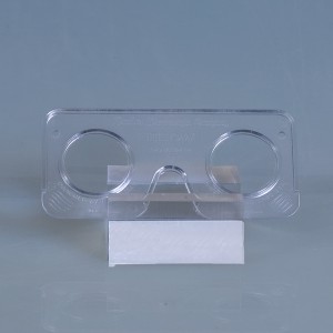 Cartão do bloco de vidro presbiopia
