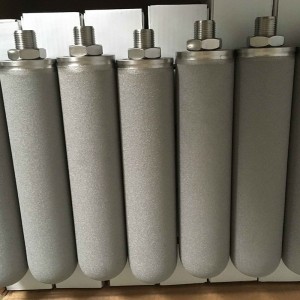 Metal powder sintered filter