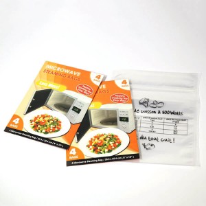 Microwave Steaming ჩანთები