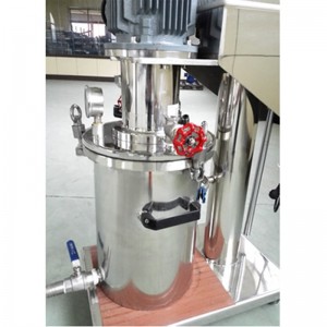 Lab Electric Lifting Closed Vacuum High Speed Disperser