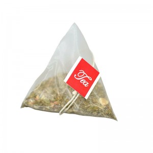 Pyramid tea bag packing machine without conveyor