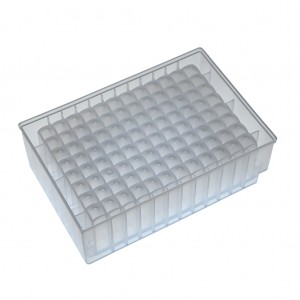 2.2ml 96 Square well plate