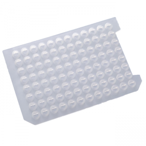 96 Round Well Silicone Sealing Mat For PCR Plate