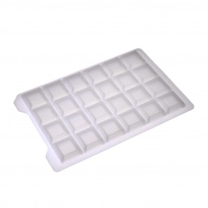 24 Square Well Silicone Sealing Mat for 24 deep well plate