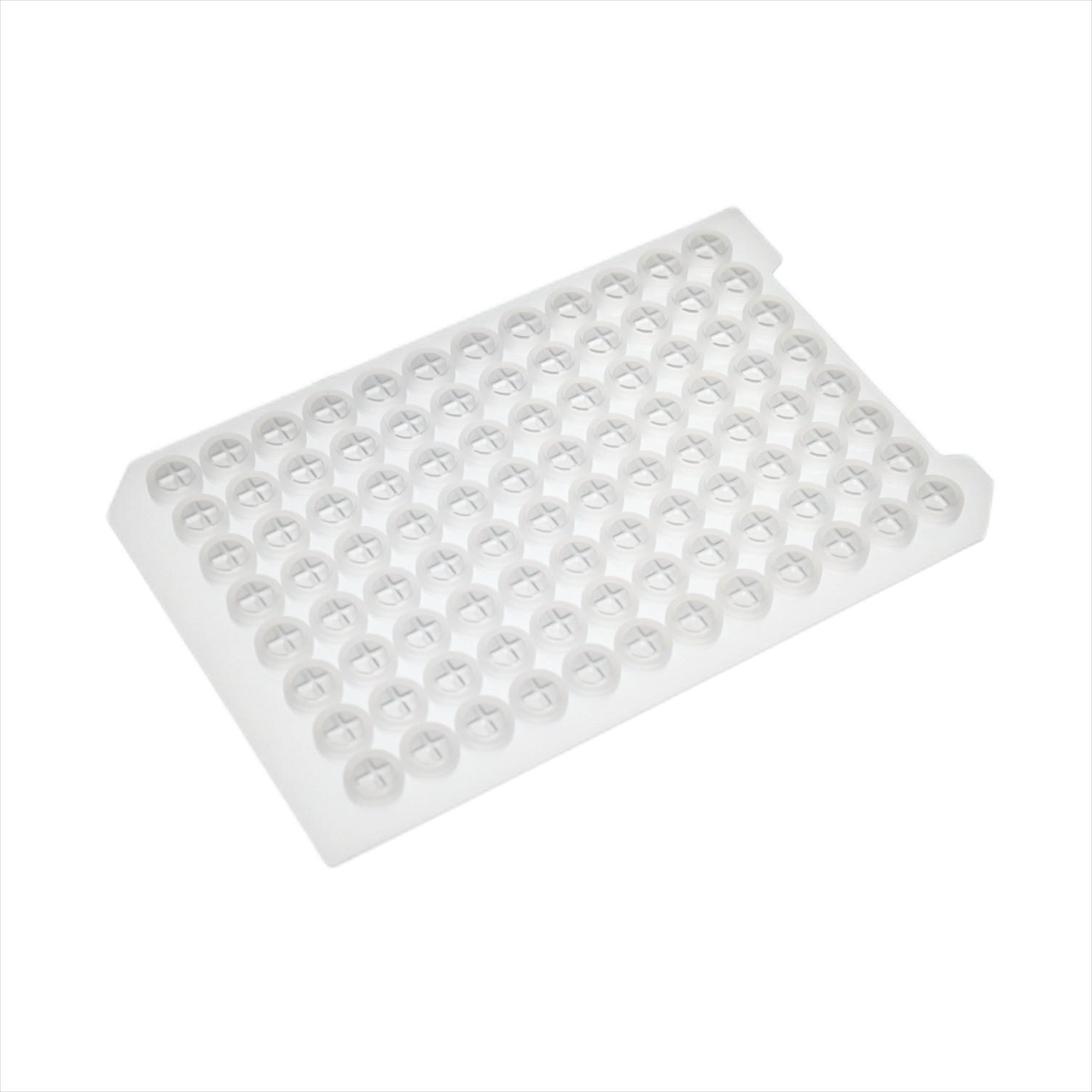 96 round well silicone sealing mat
