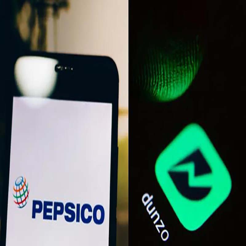 Pepsi Indië het sy vennootskap met die afleweringsdiens Dunzo op aanvraag aangekondig