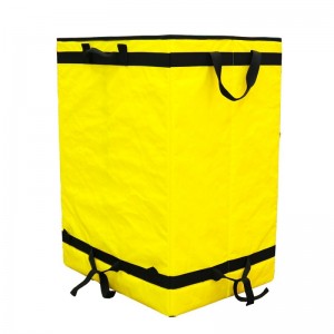 Yellow PP Woven Logistics Sorting Bag for Parcel Sorting Big Bulk Bag