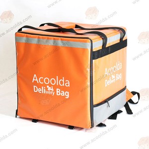 Factory Cheap Hot China Custom Logo Waterproof Polyester Small Insulated Thermal Food Box Delivery Picnic Cooler Bag