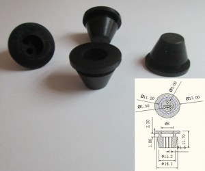 cable snap in rubber grommet rubber wire grommet