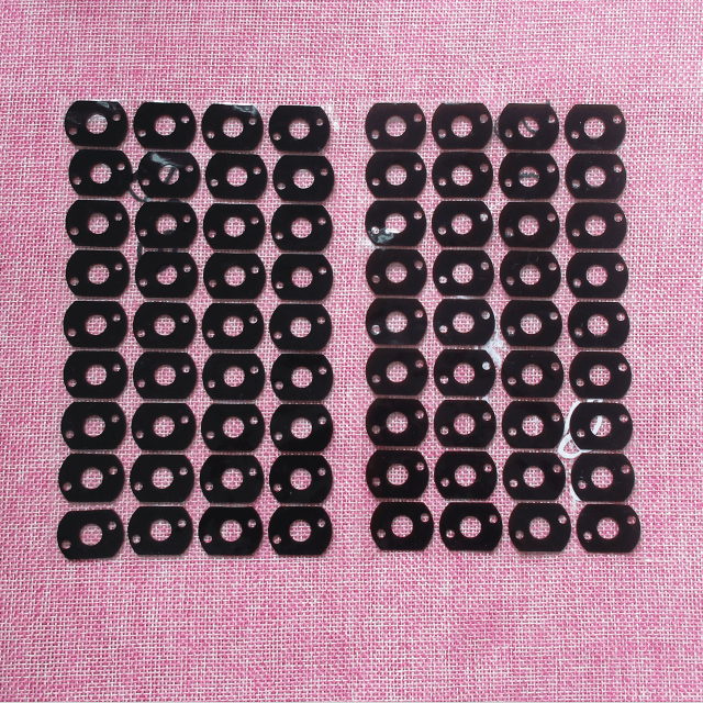 0.3 0.5 0.8 1.0 1.5 mm different thickness die cut silicone gasket seals washer battery gasket 1/2" shower hose sealant washer