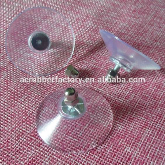 30 40 50 mm double sides suction cups with studs vacuum glass sucker plastic sucker Navigator industrial glass suction cup