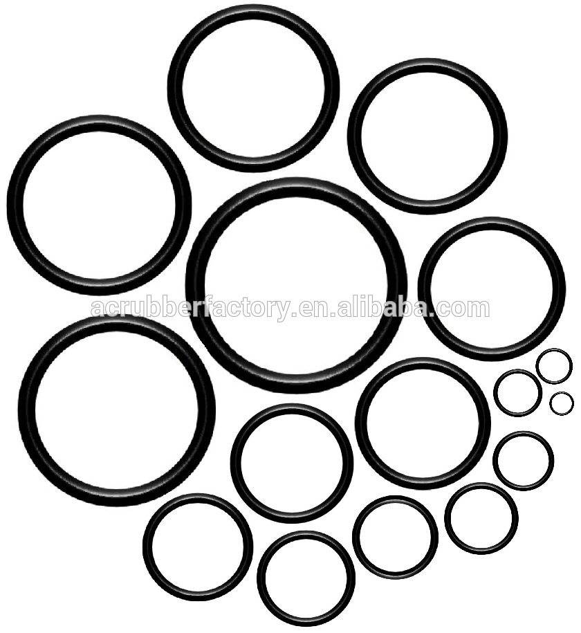 High Quality for Self Adhesive Pads -
 O shape 1/2' 1" 2" 3" 4" waterproof anti Rubber Washers rubber gasket for pipe and flange cylinder head gasket for nissan sunny ̵...